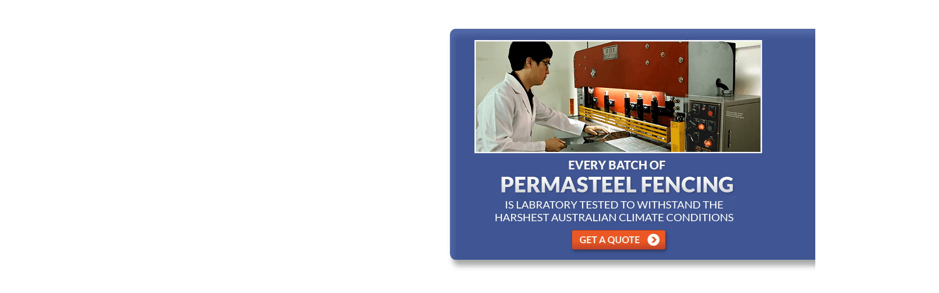 permasteel steel is labratory tested